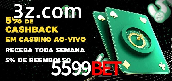Promoções do cassino ao Vivo 5599BET